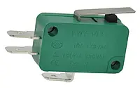 Микропереключатель с лапкой MSW-02 ON-(ON), 3pin, 10A, 125/250VAC