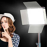 Світлодіодна лампа Е900 прямокутна з пультом портативний 32х19см LED прожектор для фото та відеозйомки, фото 8
