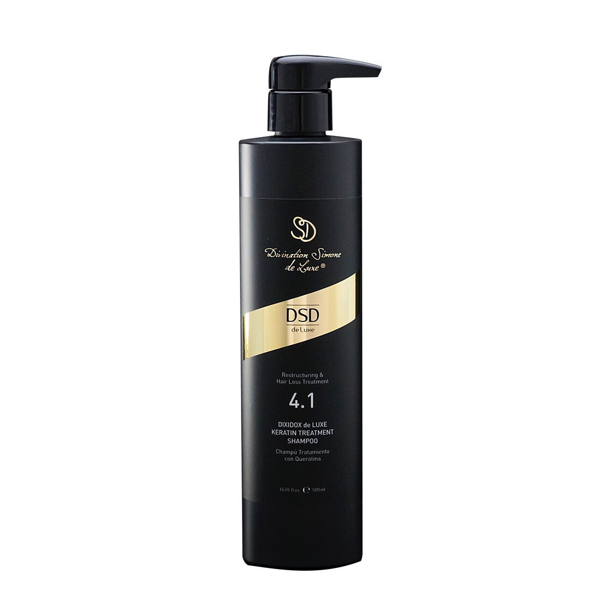 Відновлюючий шампунь DSD de Luxe 4.1 Keratin Treatment Shampoo, 500 мл