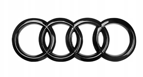 Емблема задня Audi Q7 230*86 мм. Чорний глянець.