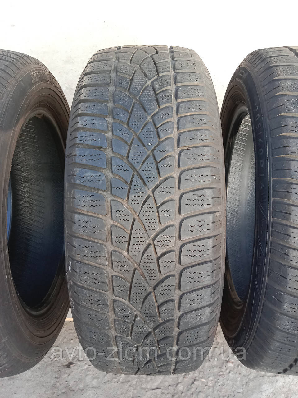 Шины 205/60 R16 DUNLOP SP WINTER SPORT 3D 5mm. Зимние. - фото 4 - id-p1994497395