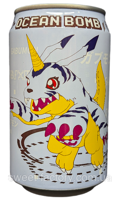 Digimon YHB Ocean Bomb Gabumon Черника 330ml, фото 1