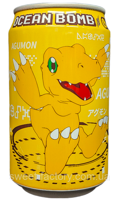 Напій Digimon YHB Okean Bomb Banana Банан 330ml, фото 1