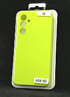 Чехол для телефона Samsung A54(5G) Silicone Original FULL №8 Yellow (4you)