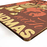 Дерев'яний постер Не жартуй з бабусею А5, фото 3