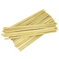 Мішалка дерев'яна 140 мм 500 шт шліфовані преміум (в пакеті)