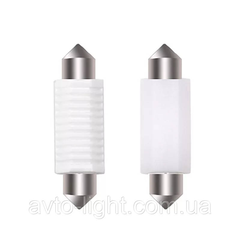 T11 1SMD 39 мм Festoon 12 V 0.6 W SV8.5-8 Білий (1 шт.)
