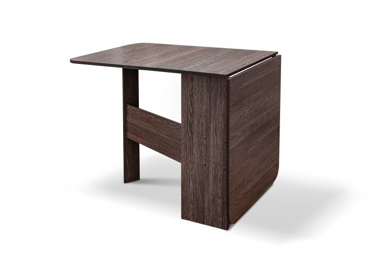 Стіл книжка обідній розкладний з ДСП Книжка венге аруша Мікс Меблі, фото 1