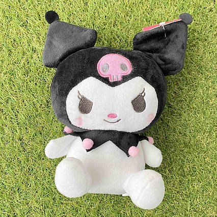 М'яка іграшка Куромі Hello Kitty 25 см Аніме Kuromi My Melody
