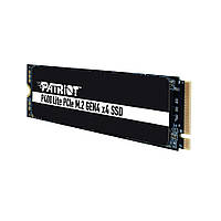 Накопитель SSD M.2 2280 NVMe (PCIe 4.0 x4) 1TB Patriot P400 (P400LP1KGM28H) R3300MBs W2700MBs новый