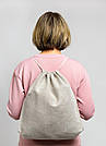 Рюкзак з льону з логотипом від 100 шт., фото 9