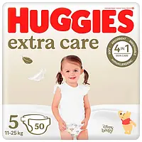 Подгузники Huggies Extra Care 5 (11 - 25 кг) 50 шт