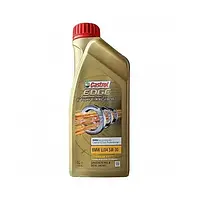 Моторное синтетическое масло Castrol Edge M LL-04 5W-30 (BMW) 1 л, автомобильное масло синтетика