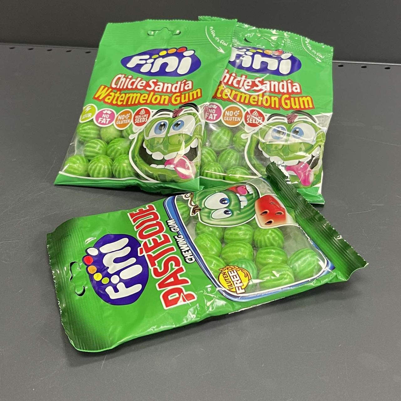 Жувальна гумка "Fini Watermelon Gum. Кавун" 100 грам