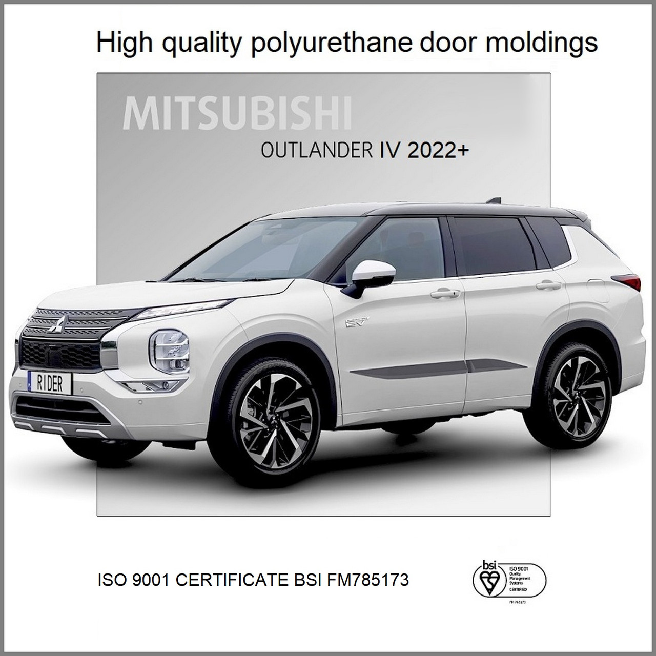 Молдинги на двері для Mitsubishi Outlander IV 2022+