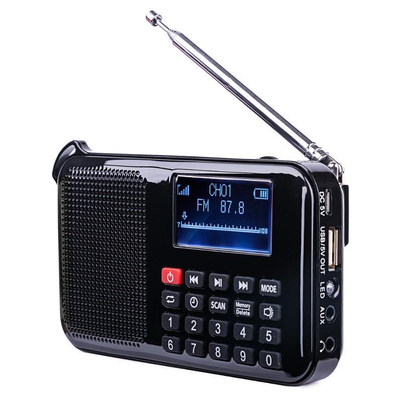 Радиороиемник EONKO L-388 Solar Panel FM Radio с TF USB AUX - фото 1 - id-p1994608416