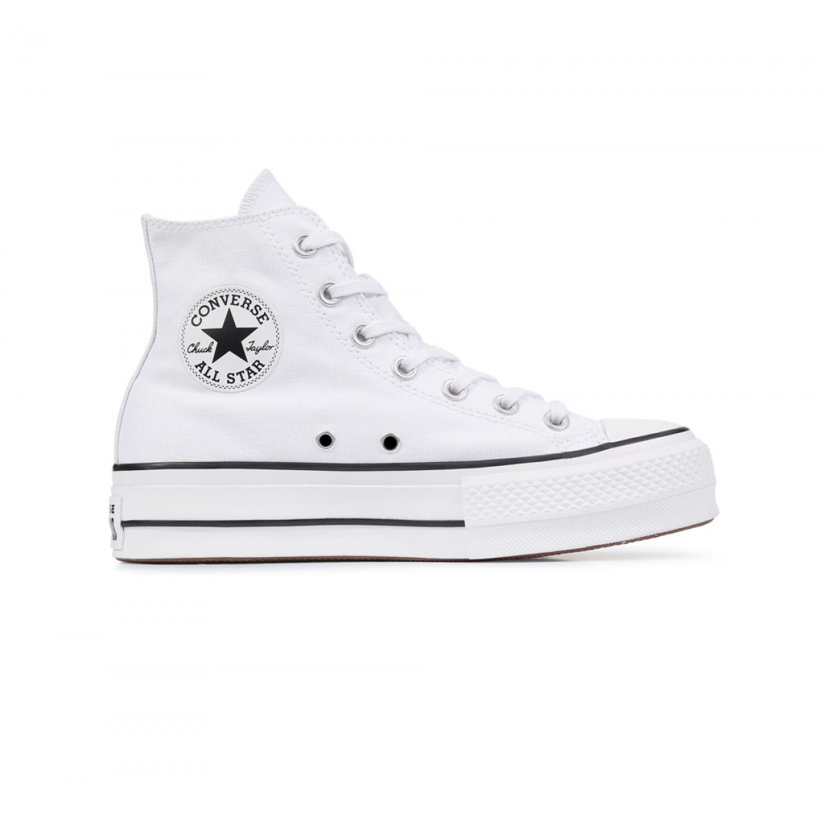 Кросівки жіночі текстильні Converse Chuck Taylor Star Lift Hi White. Кросівки та кеди жіночі Конверс