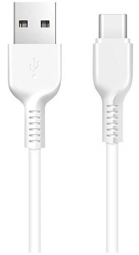 Кабель USB-Type-C Hoco X13 Easy Charged 3А 1м белый - фото 2 - id-p1994670386