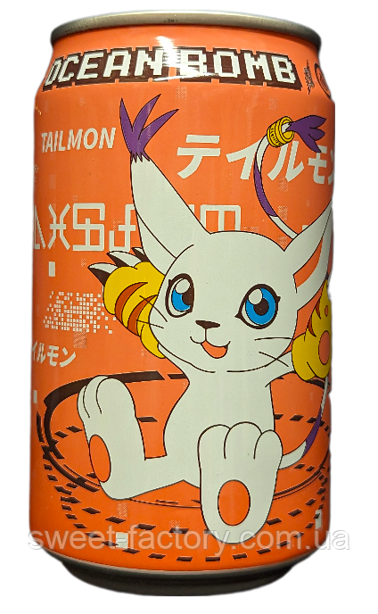 Digimon YHB Okean Bomb Pomegranate Tailmon Гранат 330ml, фото 1