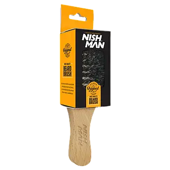 Щітка для бороди Nishman Premium Beard Brush