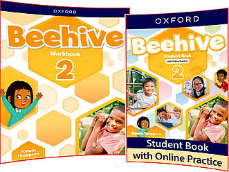 Beehive 2. Student's+Workbook. Комплект книг з англійської мови. Підручник+Зошит. Oxford