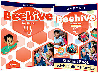 Beehive 4. Student's+Workbook. Комплект книг з англійської мови. Підручник+Зошит. Oxford