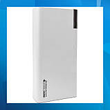 Зовнішній акумулятор Remax Riji 22.5W QC+PD 30000mAh White (RPP-257) (18712), фото 5