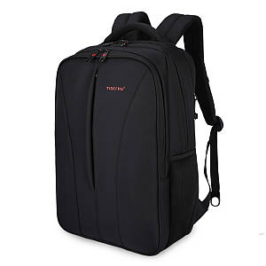 Рюкзак міський Tigernu T-B3220 для ноутбука 15.6" з USB об'єм 26л. (кодовий замок у подарунок) Чорний