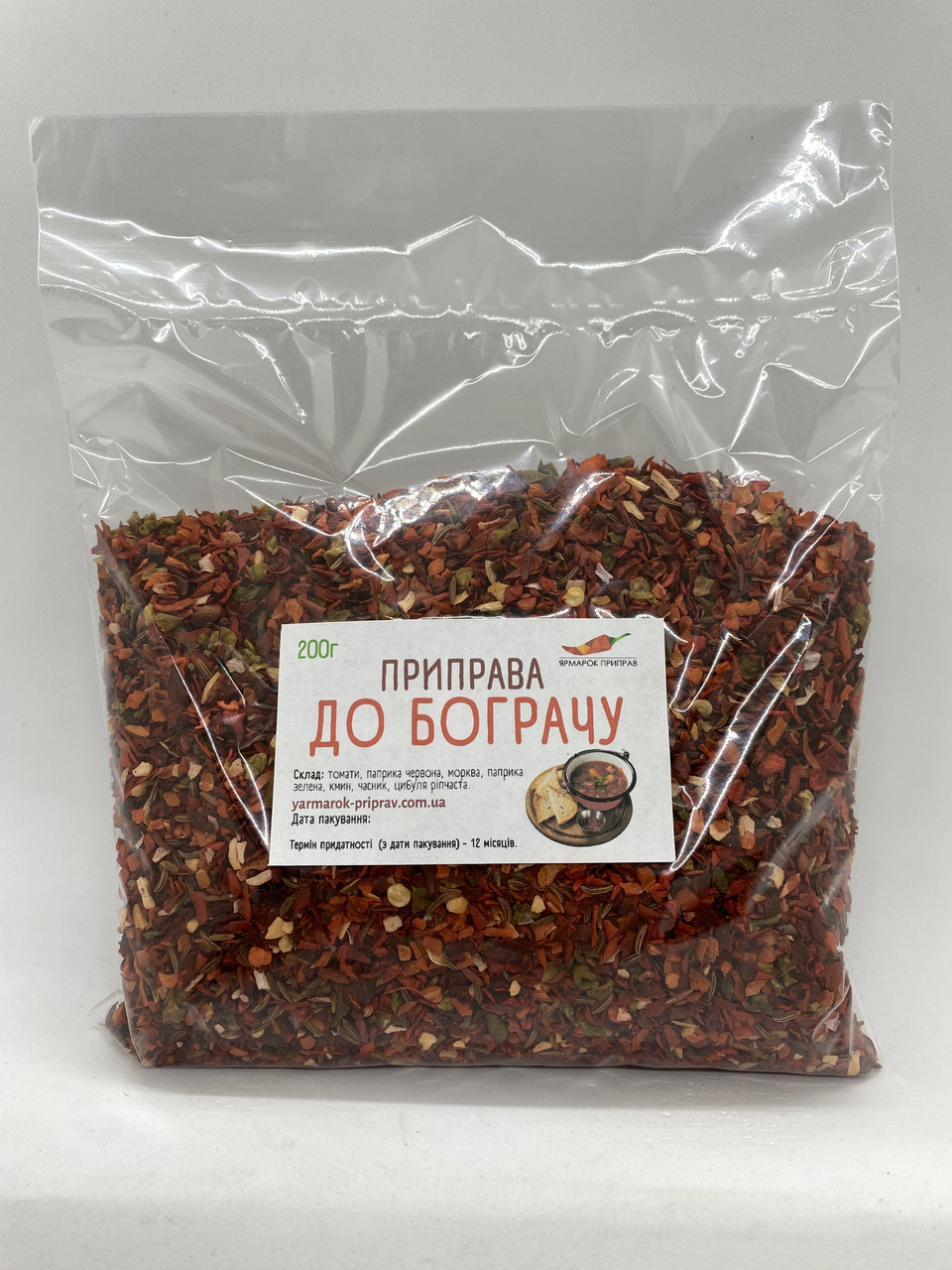 Приправа до бограчу, 200г