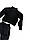Жіночий трикотажний комплект з светра і штанів з деталями чорний Parkhande Туреччина розмір універсальний, фото 7