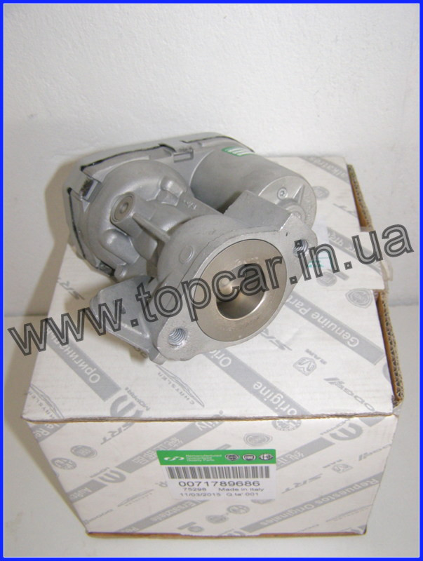 Клапан ЕГР на Citroen Jumper 2.2Hdi mot.DW12 06- FIAT ОРІГИНАЛ 71789686