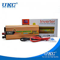 Преобразователь 12V-220V 2000W авто инвертор UKC арт.12220