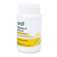 Klaire Vitamin D Plus K / Витамин Д3 5000 МЕ + К2 60 капсул