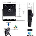 Металева IP Wi-Fi мінікамера Jienuo JN-409SW-WIFI 5MP Onvif, AP Hotspot. CamHi​​​​​ Pro, фото 10