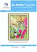 Набір для вишивання за нанесеною на канву схемою "Hummingbird and Gaz" . AIDA 14CT printed, 33*44 см, фото 3