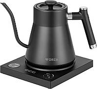 Чайник электрический (1л 1200Вт термометр) ECG Forza 8000 Pour over Nero