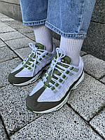 White green sales air max 95