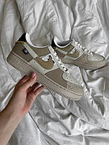 Жіночі Кросівки Nike Air Force 1 Low Tan Bling Beige / Найк Аїр Форс 1 Танг Блінг Низькі Бежеві, фото 3