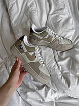 Жіночі Кросівки Nike Air Force 1 Low Tan Bling Beige / Найк Аїр Форс 1 Танг Блінг Низькі Бежеві, фото 4