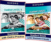 Harmonize 1. Student's+Workbook. Комплект книг з англійської мови. Підручник+Зошит. Oxford