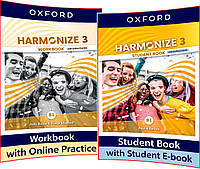 Harmonize 3. Student's+Workbook. Комплект книг з англійської мови. Підручник+Зошит. Oxford