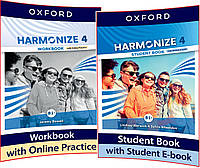 Harmonize 4. Student's+Workbook. Комплект книг з англійської мови. Підручник+Зошит. Oxford