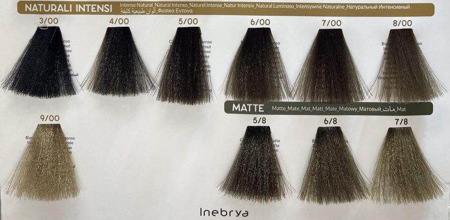 Крем Фарба INEBRYA NATURALI INTENSI (MATTE), фото 1