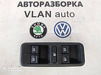 1Z0959858B Блок кнопок склопідіймача Skoda Yeti Шкода Єтті