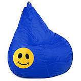 Крісло груша з Аплікацією TIA-SPORT, цвет Чорний - black, размер S - 90-60 см, фото 8