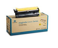 Тонер-картридж Yellow (желтый) для magicolor 2200, ресурс 6000 страниц.
