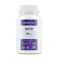 Sporter 5HTP 50 mg + B6 + Niacin 90 caps, 5 штп Б6 ніацин