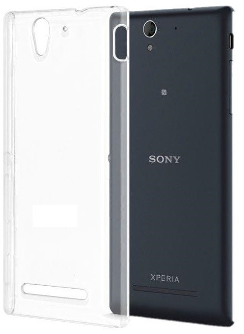Прозорий Slim чохол Sony Xperia C3 D2533 (0,3 мм)