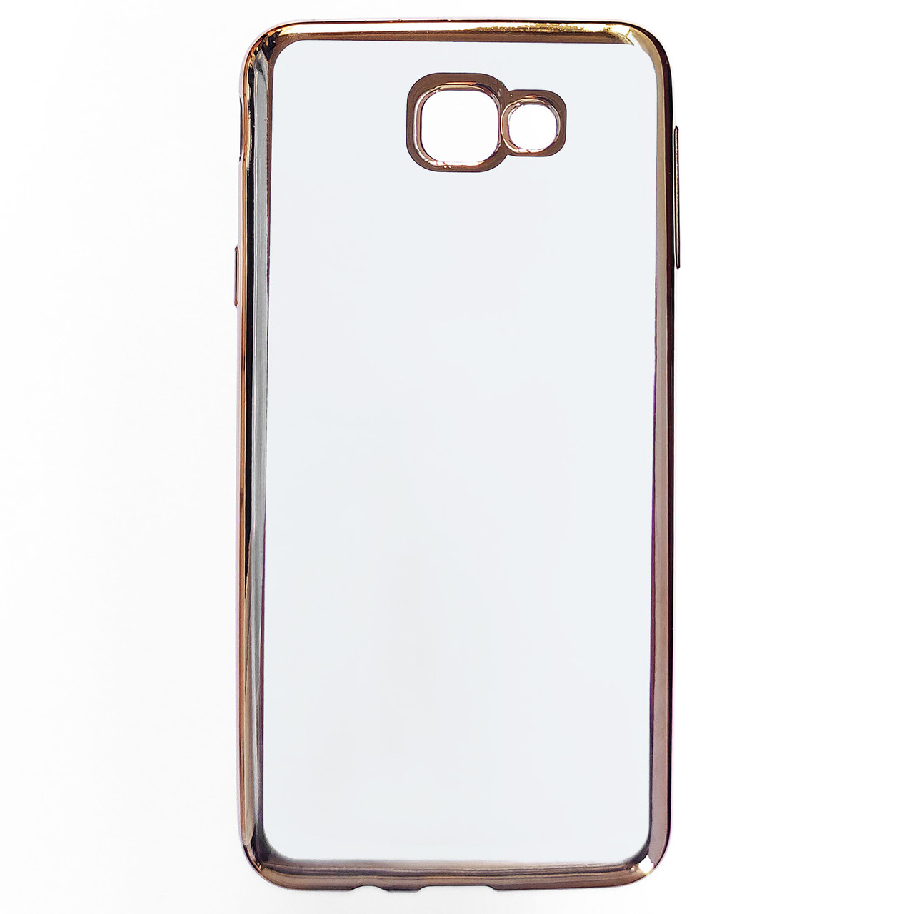 Чехол Silicone Frame прозрачный на Samsung G570 Galaxy J5 Prime Gold - фото 1 - id-p490961184