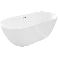 Біла овальна ванна Mexen Roxy 170 см